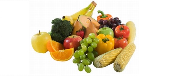 Imagen de frutas, verduras, cereales y leguminosas