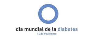 Ilustración con la leyenda Día Mundial de la Diabetes 14 de noviembre