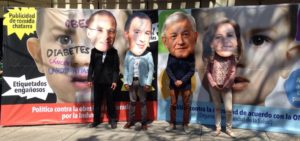 Recorrido casas de campaña candidatos a la Presidencia de México
