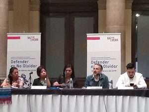 Encuentro Internacional de Personas Defensoras de Derechos Humanos y Periodistas, 18 de febrero 2019