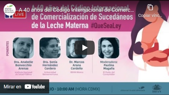 A 40 años del Código Internacional de Comercialización de Sucedáneos de