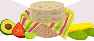 Ilustración del infográfico ¿Cómo identificar una tortilla que no es de maíz nixtamalizado?