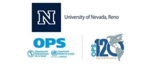 Banner con los logos de la Universidad de Nevada y de la OPS