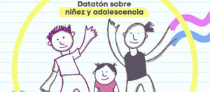Fragmento de la ilustración del Datatón sobre niñez y adolescencia en México