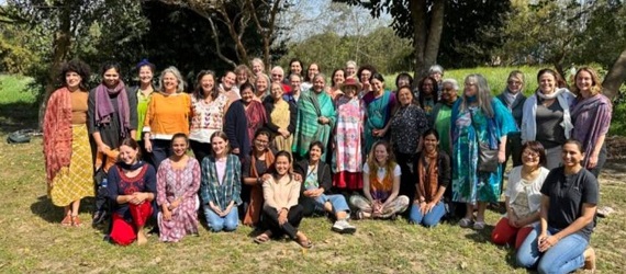 Mujeres Diversas por la Diversidad reunidas en Dehradun, India