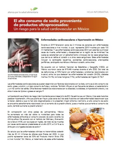 El alto consumo de sodio se relaciona con las enfermedades ...