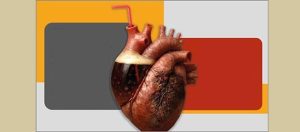 Ilustración del corazón de la campaña #ImpuestosParaLaSalud