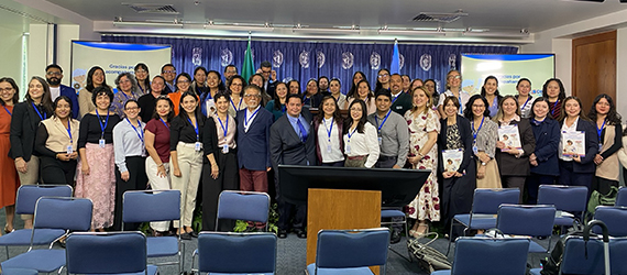 Foto general de los participantes en la presentación del Primer Informe de Infracciones al Código en México